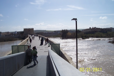 the bridge over the Guadalquivir River