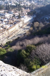 view of Paseo de los Tristes