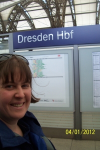 arriving in Dresden