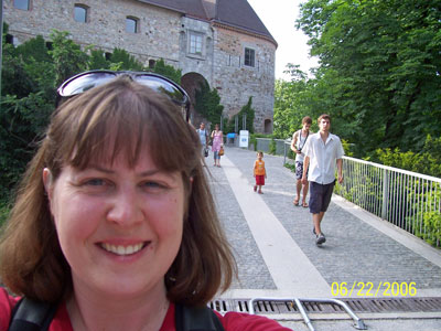 Entry to Ljubljana Castle