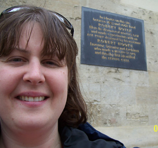 Robert Boyle plaque