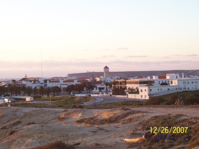 View of Sagres town