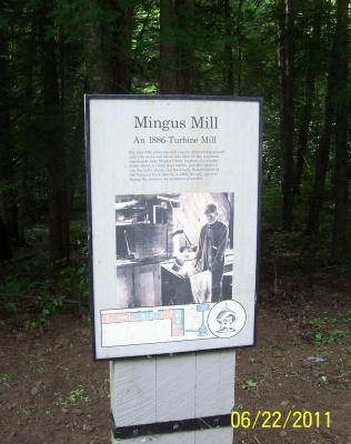 Mingus Mill sign
