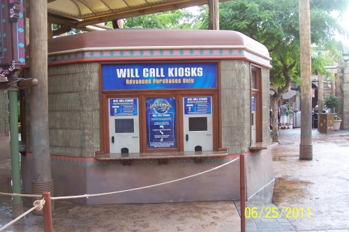 Will-Call Kiosk