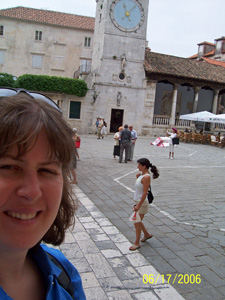 Trogir's main square