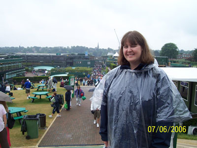 rain at Wimbledon