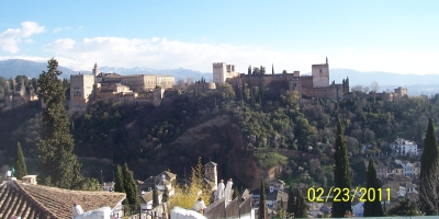 view of the Alhambra