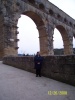 Here I am with the Pont du Gard