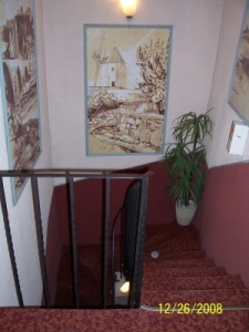 The stairs to my room