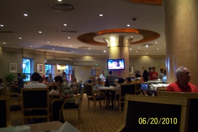 Breakfast buffet at the Chang An Grand Hotel